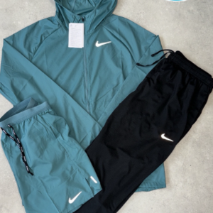 Nike Windrunner Set – Teal Jacket x Black Jogger